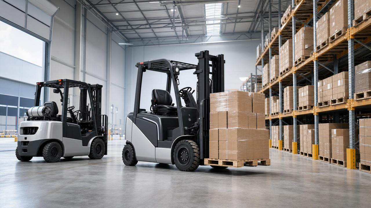 Electric Forklifts vs LPG: Which Costs Less Over Time?