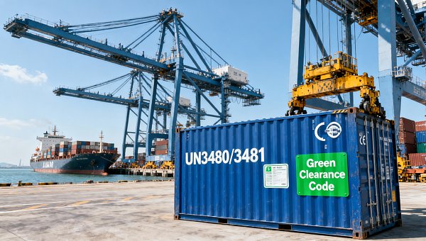 Yangshan Port Pilots Green Clearance Code for Battery Shipments Yangshan Port Pilots Green Clearance Code for Battery Shipments
