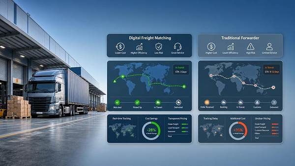 Digital Freight Matching vs Brokers: Where Costs Really Shift