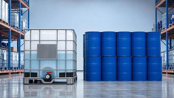 IBC totes or drums which saves more in daily handling IBC totes or drums which saves more in daily handling