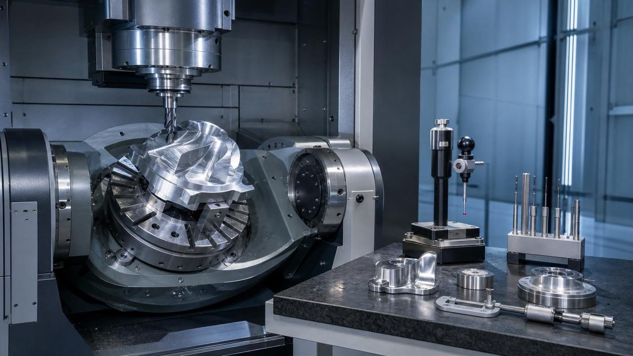 How to judge a 5 axis milling machine for precision parts