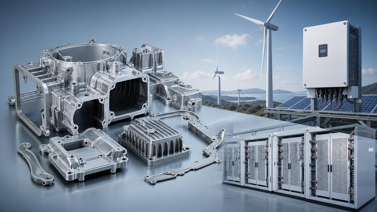 How die casting parts support renewable energy reliability