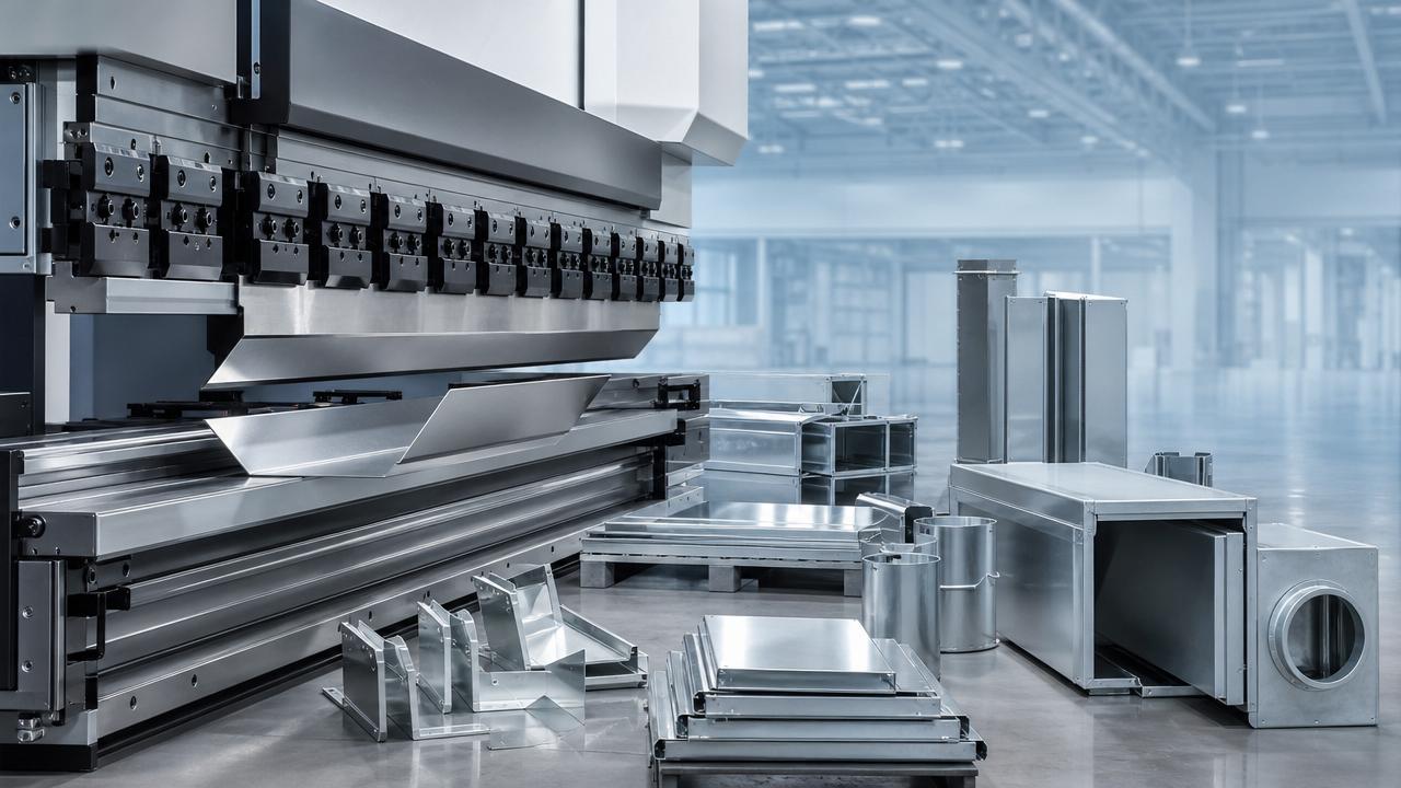 How to reduce waste in sheet metal bending for HVAC