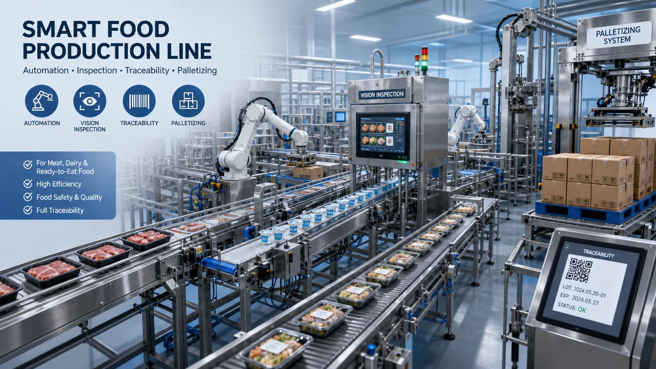 What food plants gain most from factory automation today