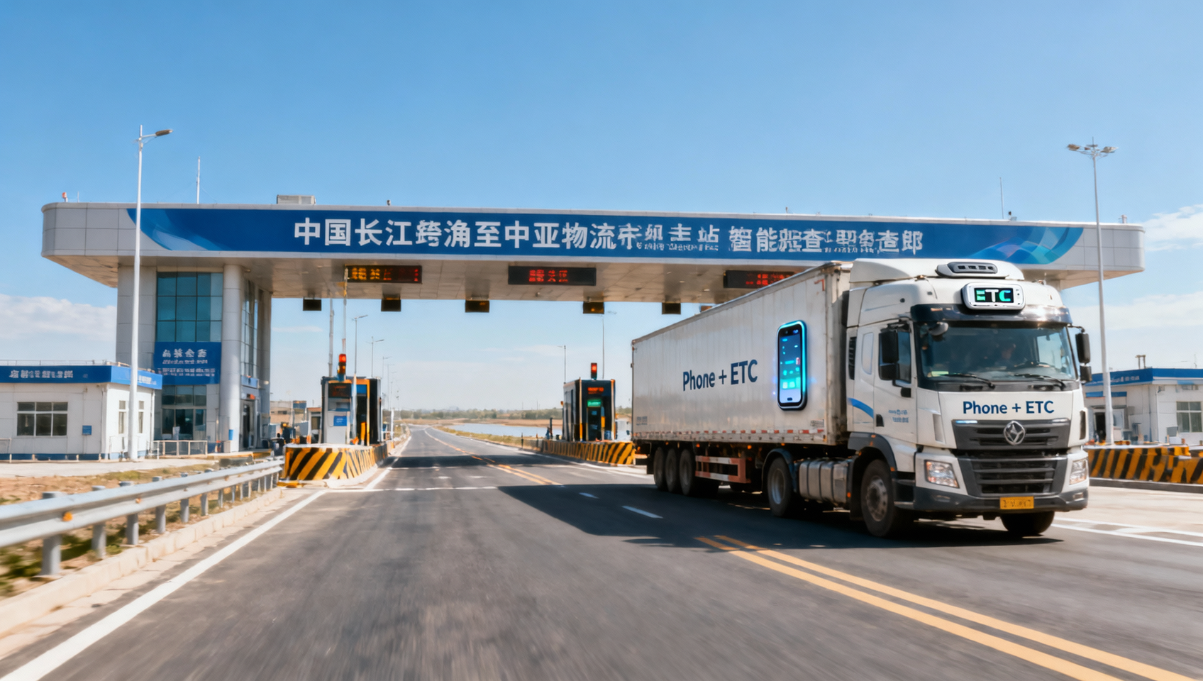 China Pilots 'Phone + ETC' Contactless Cross-Border Truck Clearance