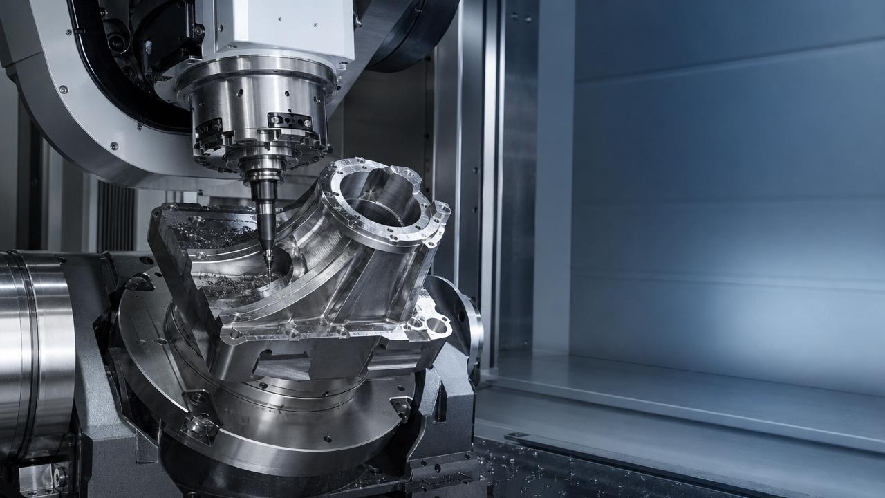 When does 5 axis milling pay off for titanium parts?