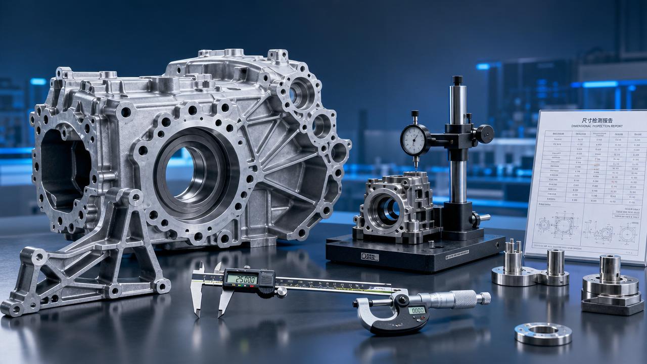 How to judge die casting parts for heavy machinery
