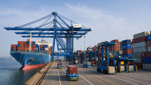 Which port automation tech improves throughput the most