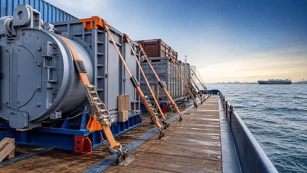 Do cargo lashing belts fail more often at sea than expected?