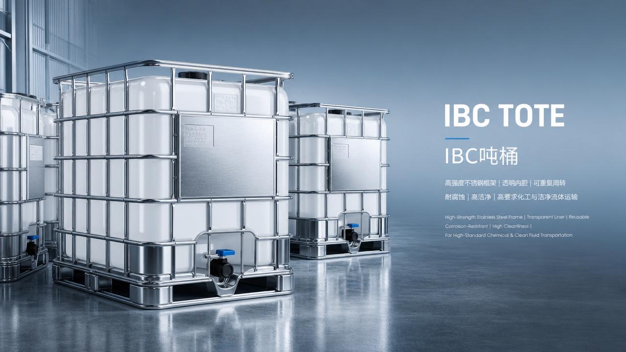 When do IBC totes with stainless steel frame make sense?