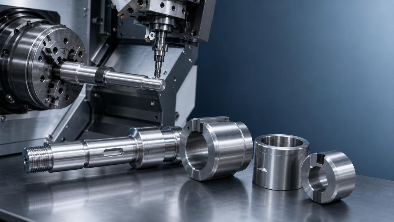 Lathe Turning vs Milling: Which Process Fits Shafts, Bushings, and Tight Tolerances?
