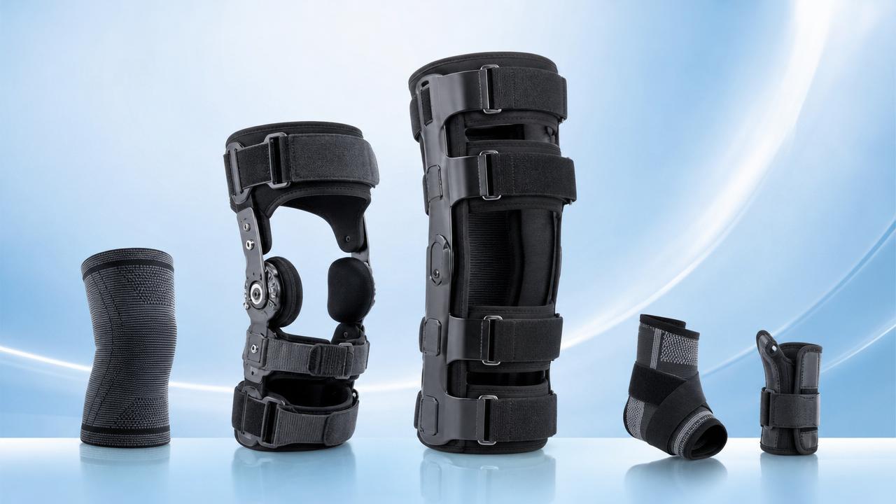 Orthopedic Braces Explained: Types, Support Levels, and How to Pick the Right Fit