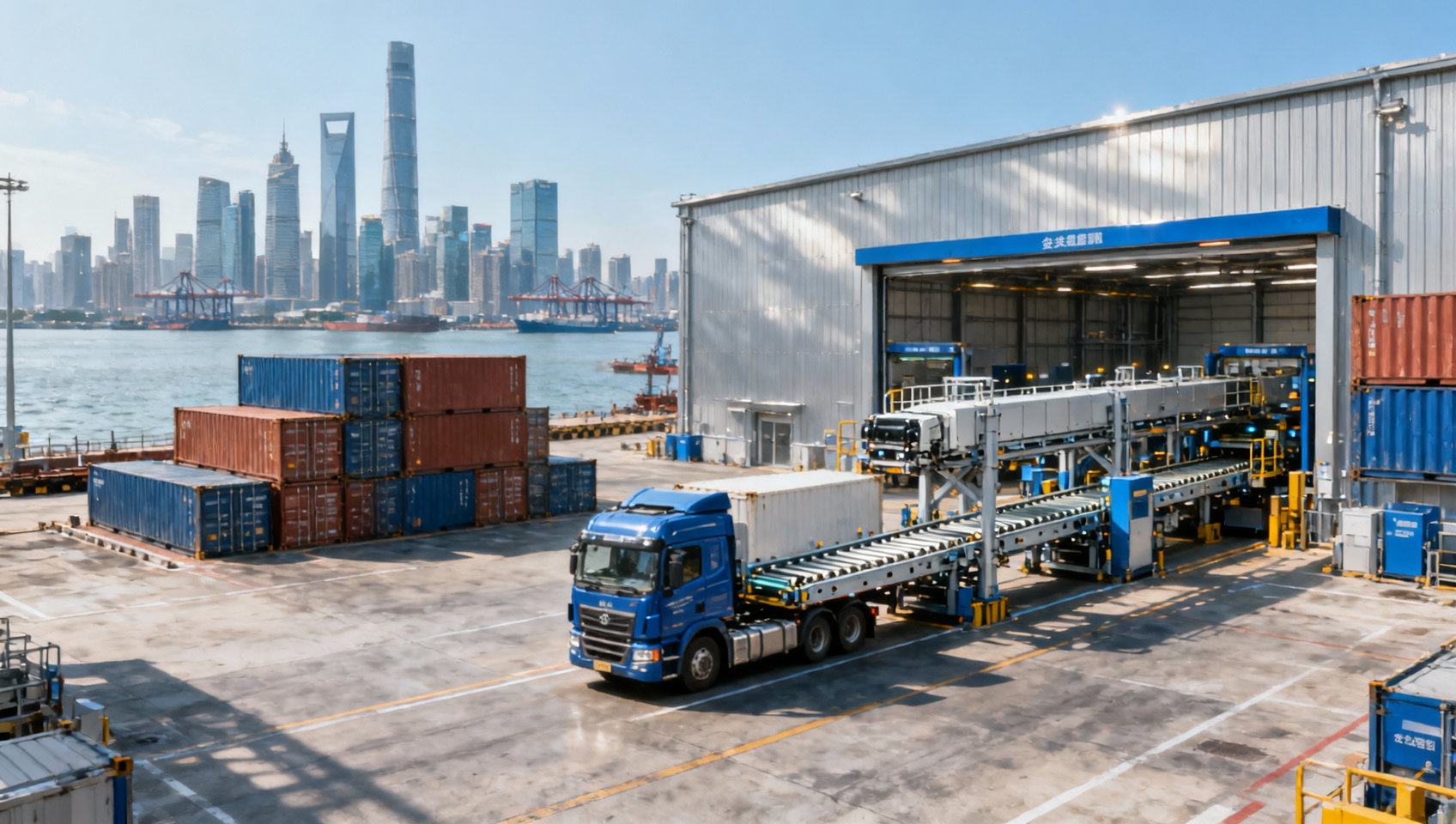 Shanghai Launches Supply Chain Hub, Cutting Clearance Time 30%