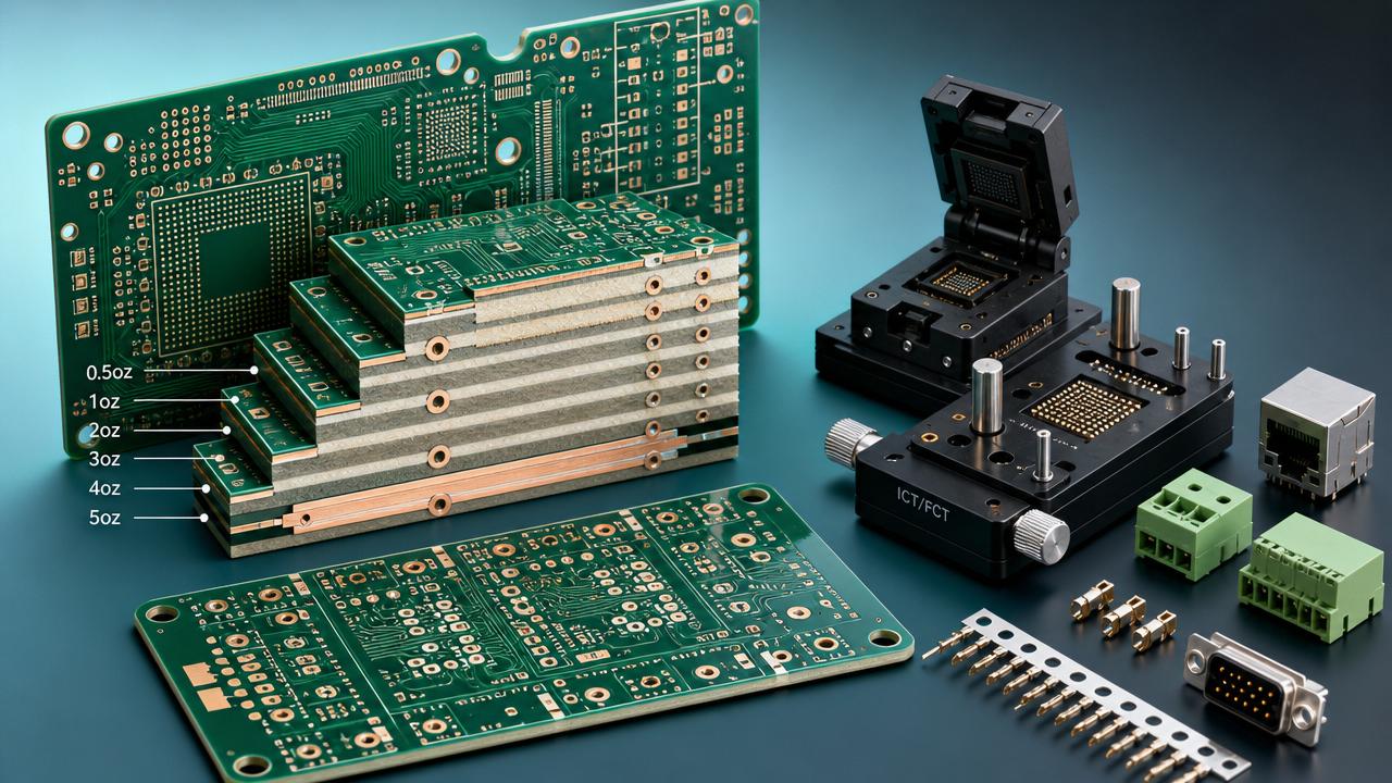 Custom PCB Boards: How to Choose Stackup, Copper Weight, and Tolerances
