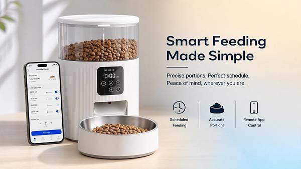 Smart Pet Feeders Explained: Key Features, Feeding Modes, and App Control Options Smart Pet Feeders Explained: Key Features, Feeding Modes, and App Control Options