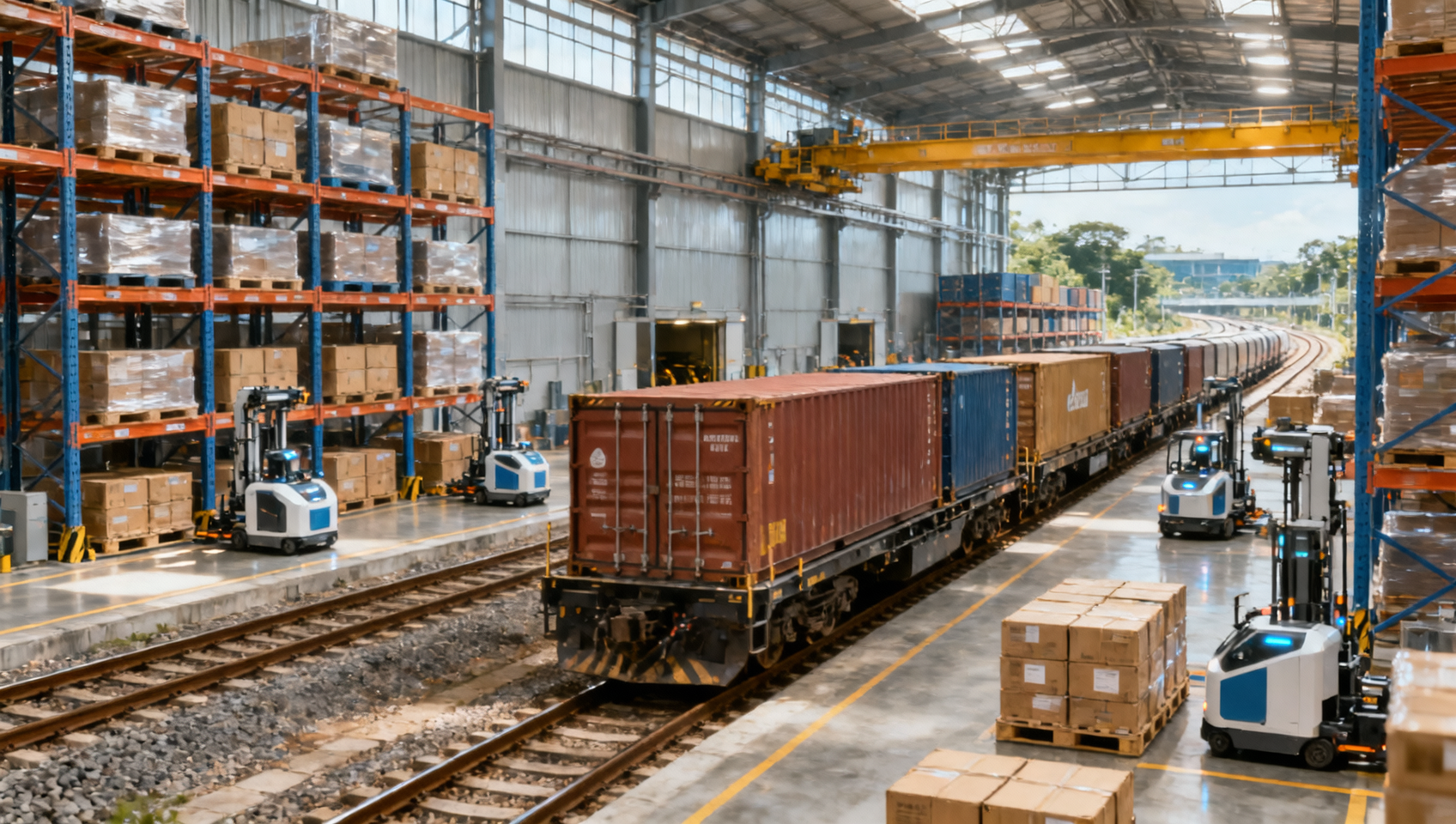 China-Laos Rail Milestone Speeds ASEAN Warehouse Robotics