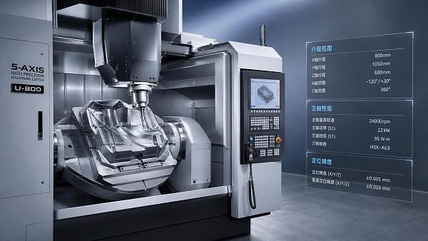 5 Axis Milling Machine for Mold Making: Accuracy, Travel Range, and Spindle Specs Explained 5 Axis Milling Machine for Mold Making: Accuracy, Travel Range, and Spindle Specs Explained