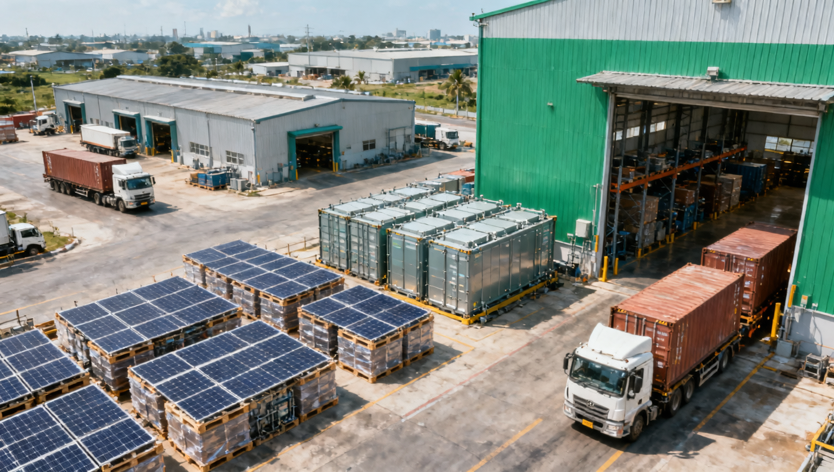 Thailand Trade Gap Hits 35-Year High as Solar PV and Storage Imports Surge