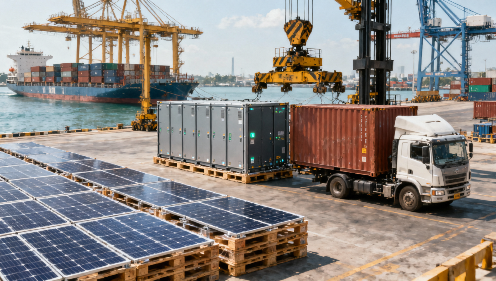 Thailand Trade Deficit Hits Record as PV, Storage Imports Jump