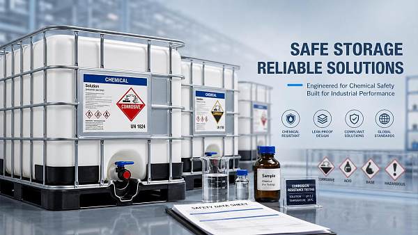 How to Choose IBC Totes for Chemical Storage: Material Compatibility and Safety Checks
