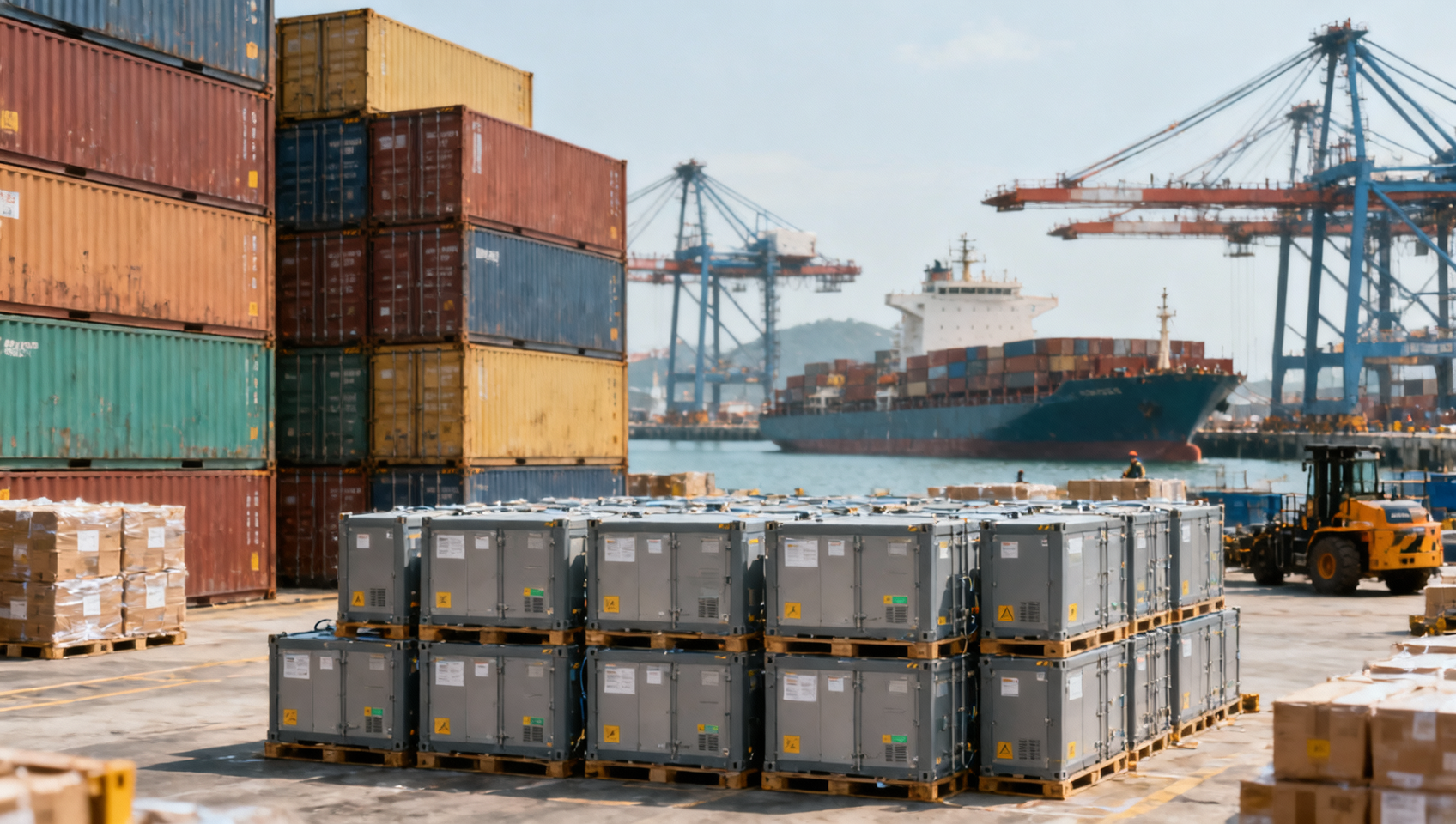 Shenzhen Battery Storage Exports Face Port Delays