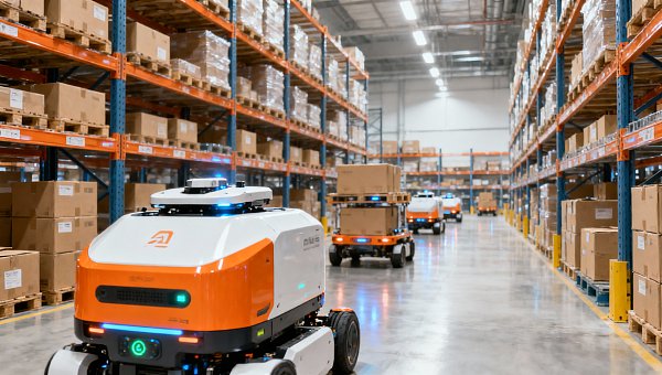 Warehouse Robot Orders Hit $4.8B as China Share Rises