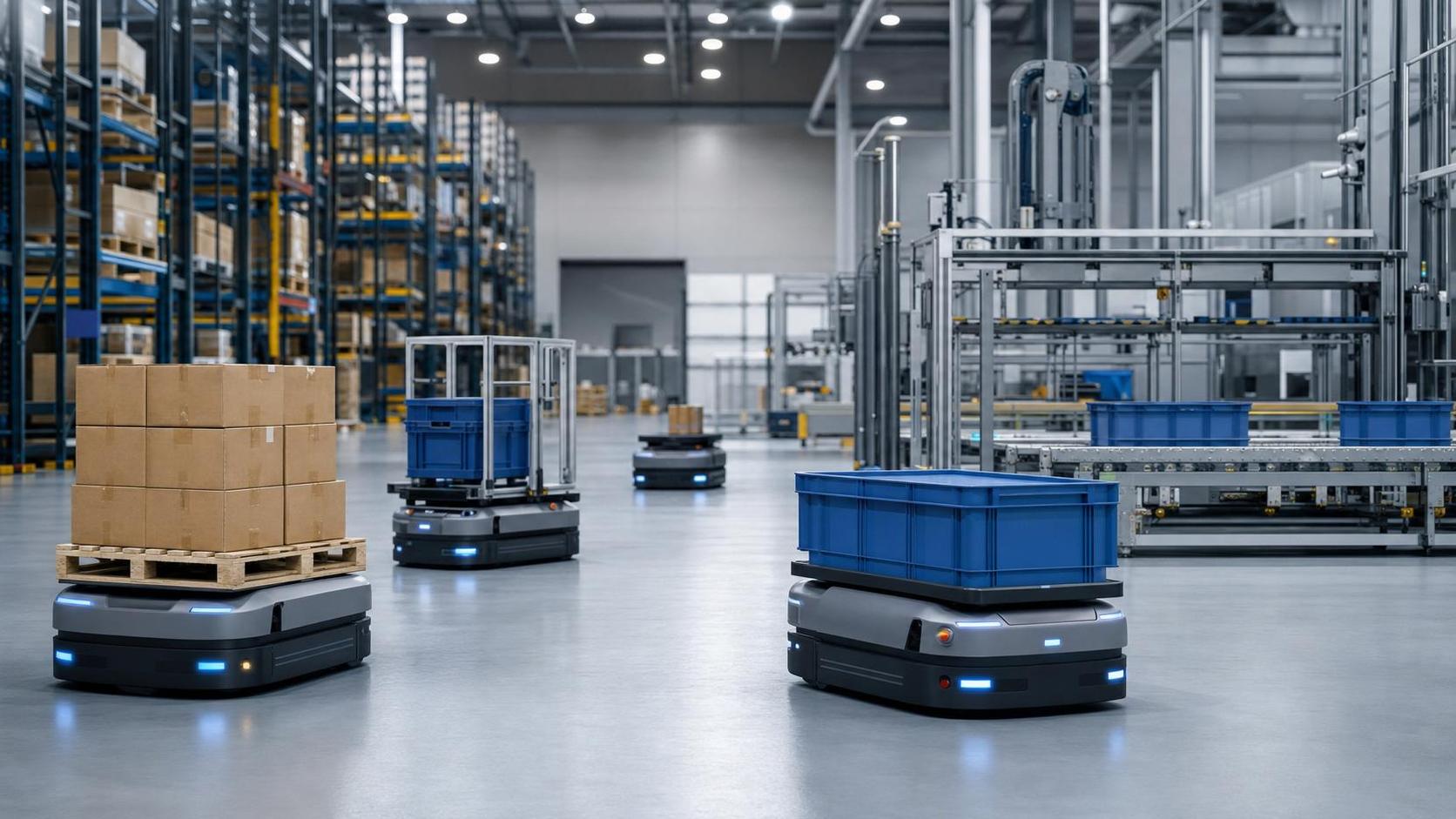 Autonomous Mobile Robots South Korea: Key Use Cases in Warehousing and Factory Logistics