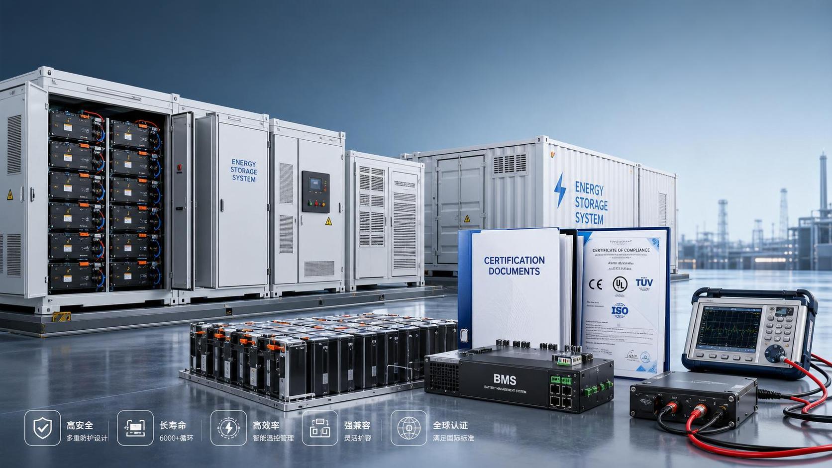 How to Evaluate an Energy Storage Battery Manufacturer in China for Grid and C&I Projects