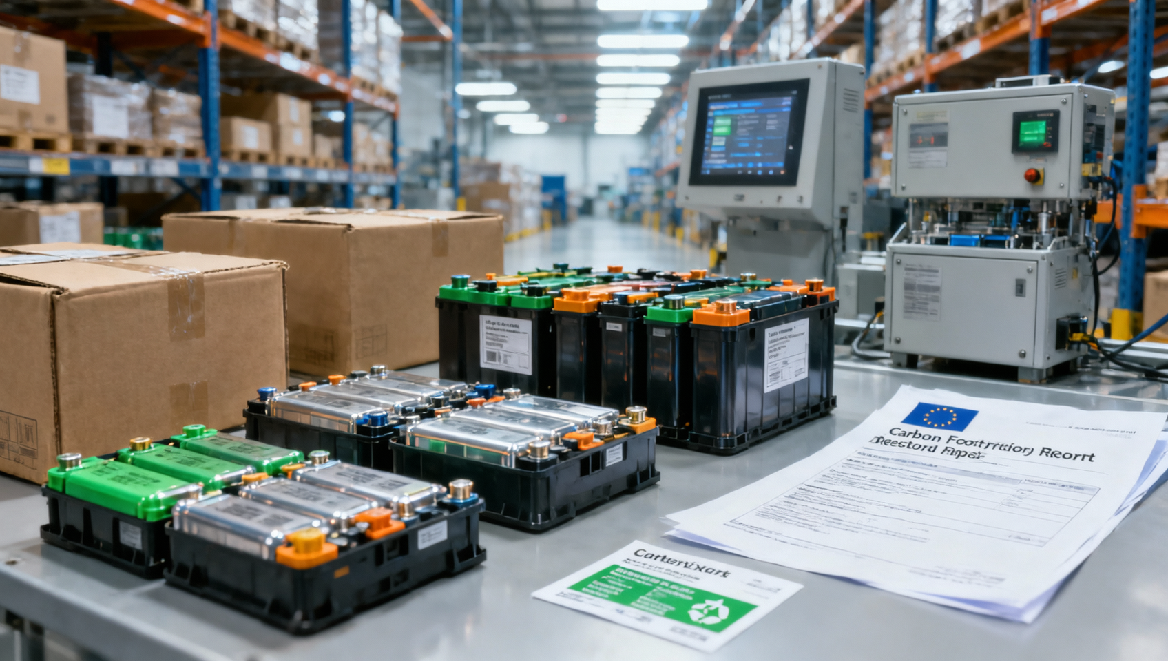 EU Battery Rule Takes Effect: Carbon Footprint Declarations Required