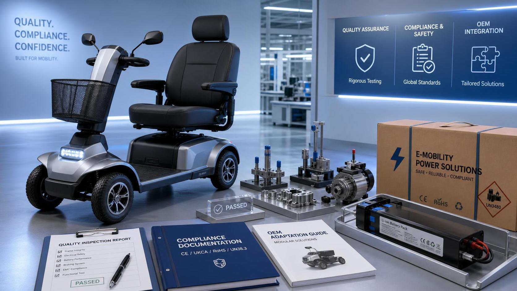 How to Evaluate a Mobility Scooters Manufacturer for Quality, Compliance, and OEM Fit