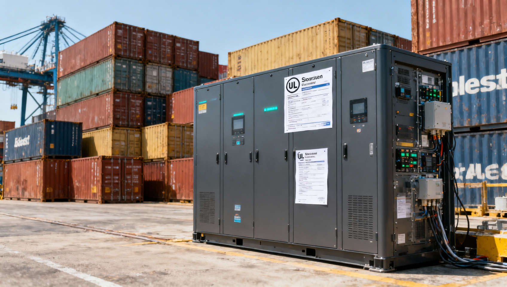 CBP Rule Adds UL Declarations for BESS Imports