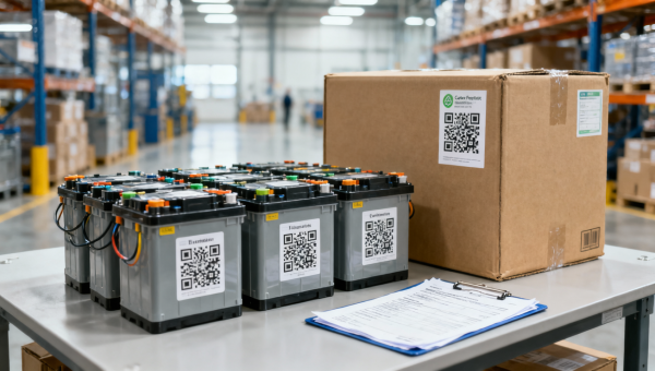 EU Battery Rule Requires Carbon Data and QR Traceability