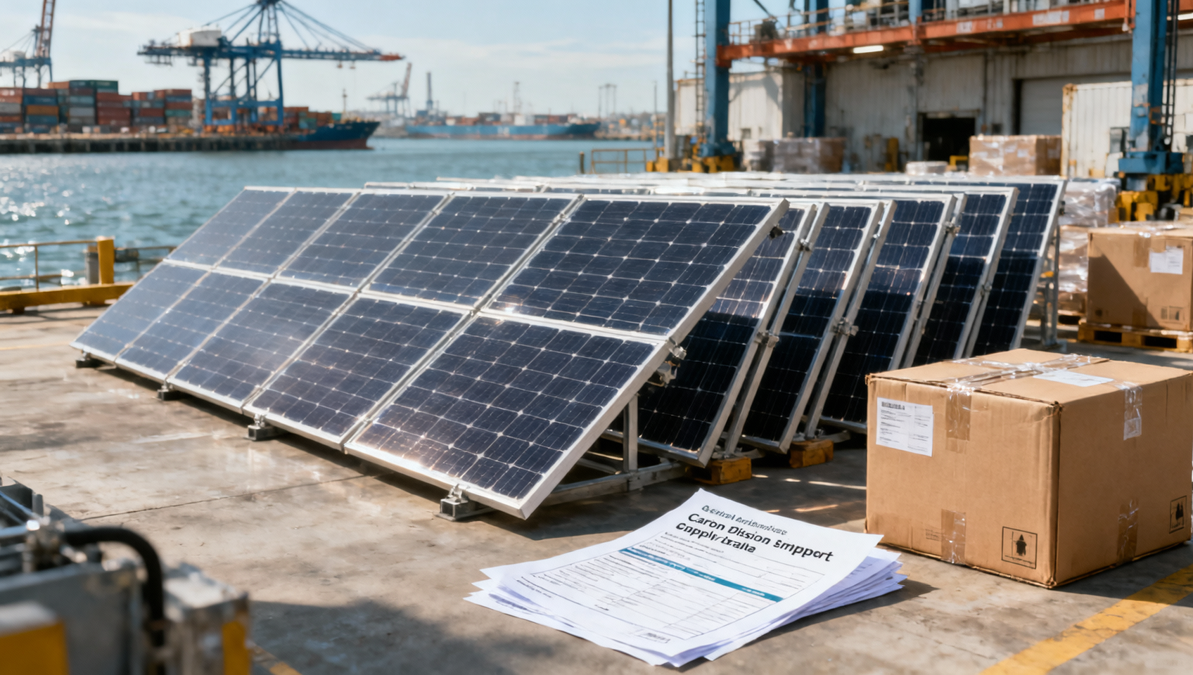 CBP Sets Carbon Data Rule for Solar PV Imports