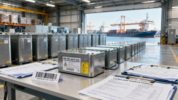 EU Rule Takes Effect for Battery Storage Certification