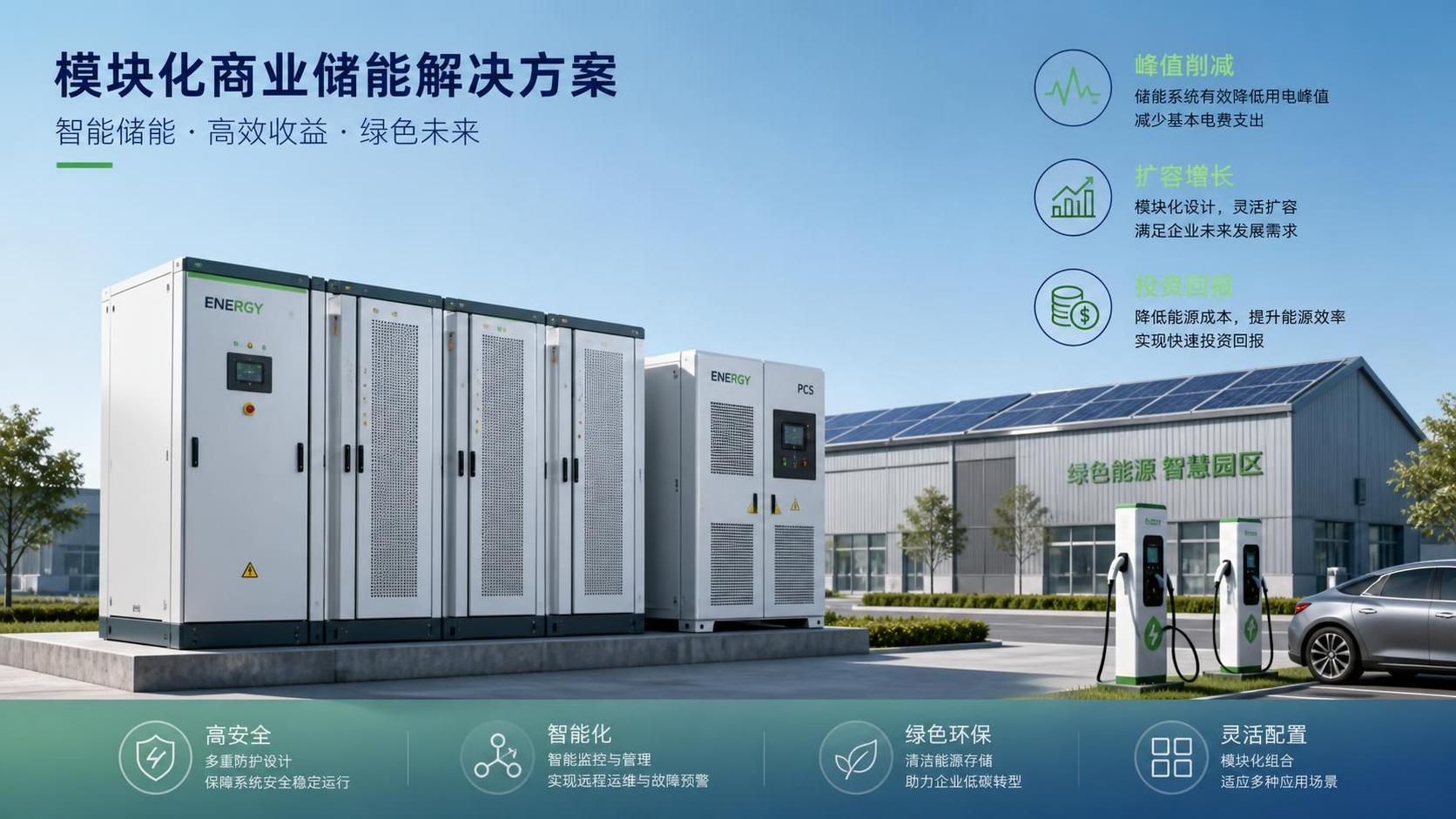 How to Evaluate Scalable Commercial Energy Storage for ROI, Growth, and Peak Demand