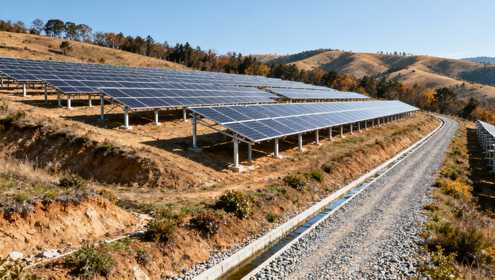 Solar Design for Challenging Terrain: Managing Slope, Soil, and Shading Risks
