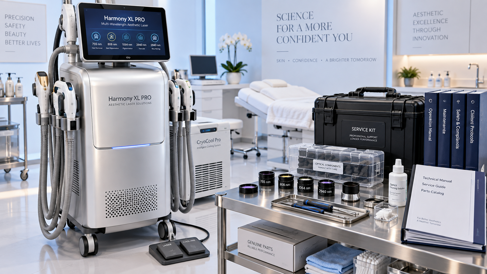 Buying Aesthetic Lasers in the USA: FDA Status, Wavelengths, and Service Support