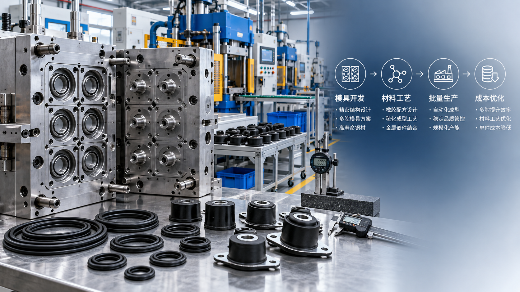 Custom Molded Rubber Pricing: What Drives Unit Cost and Tooling Fees?