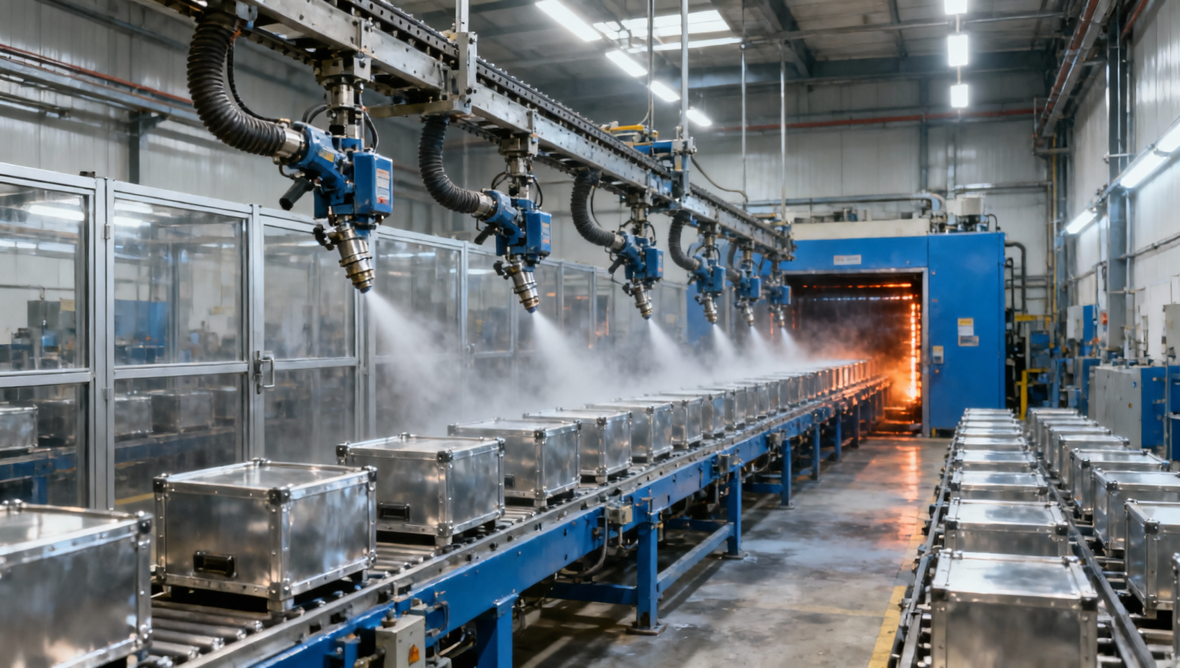 How production volume affects ROI on an automated painting line