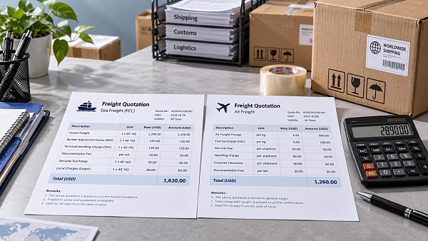 Freight Forwarding Services Pricing: Comparing Quotes Beyond Base Rates