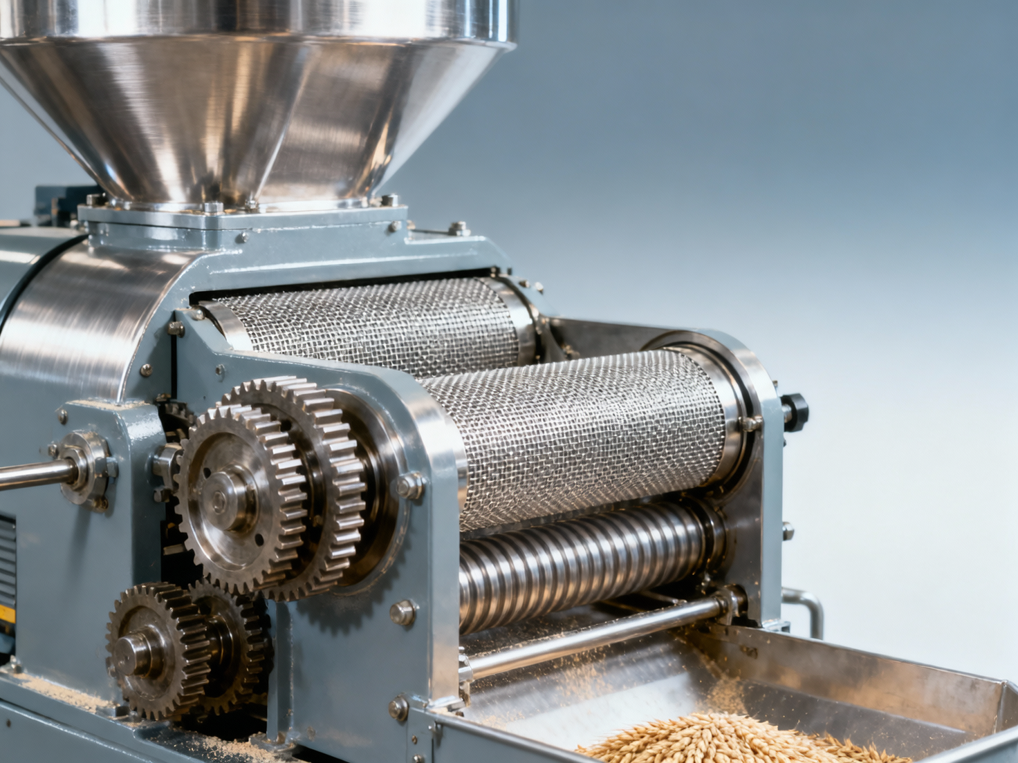 Grain milling equipment designed for soft wheat struggles with high-protein varieties—why the throughput drop?