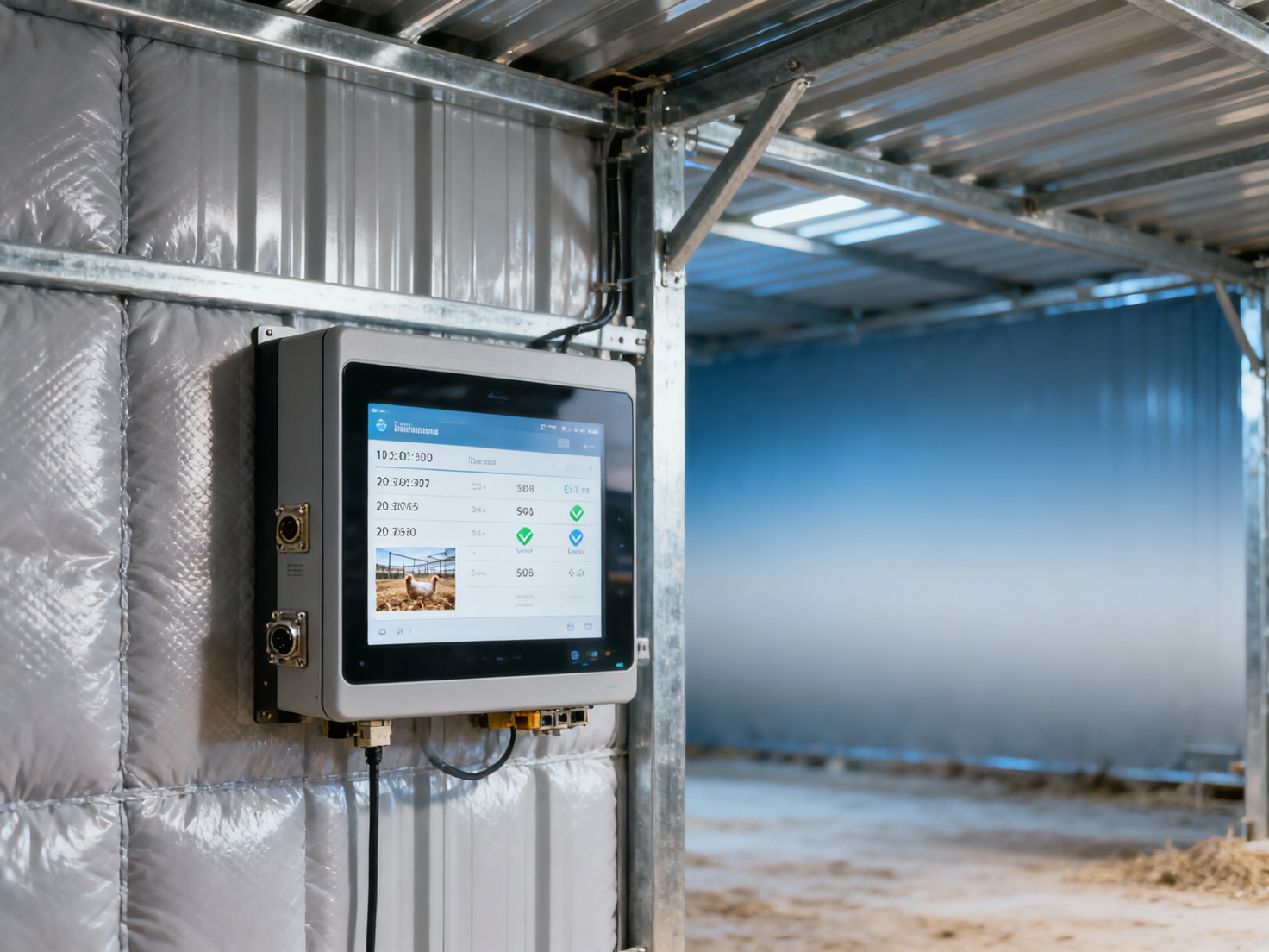 Digital ecosystem maturity in poultry operations correlates more closely with maintenance log digitization than with sensor count