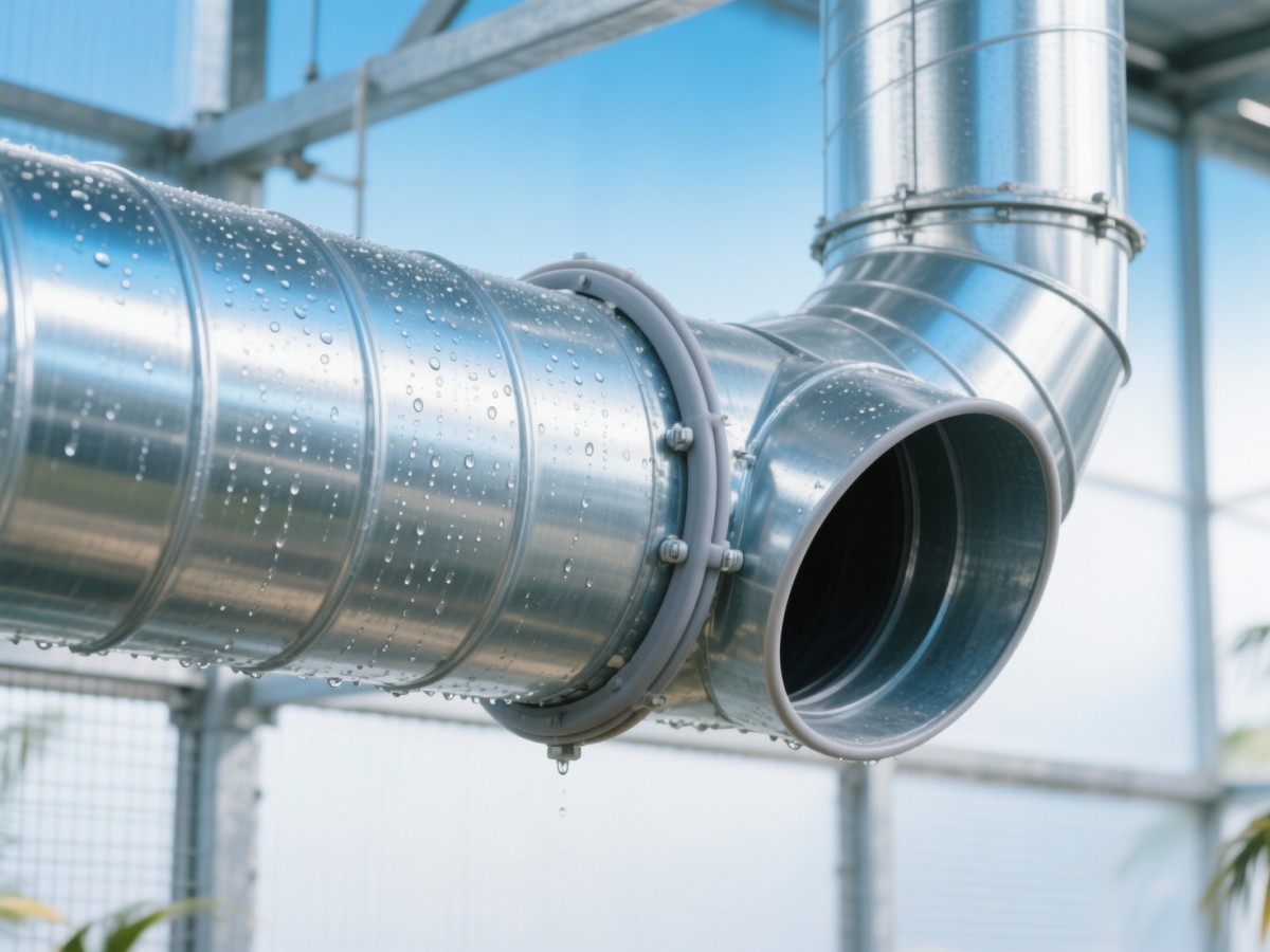 Technological breakthroughs in poultry ventilation rarely address condensation-induced corrosion in tropical barns