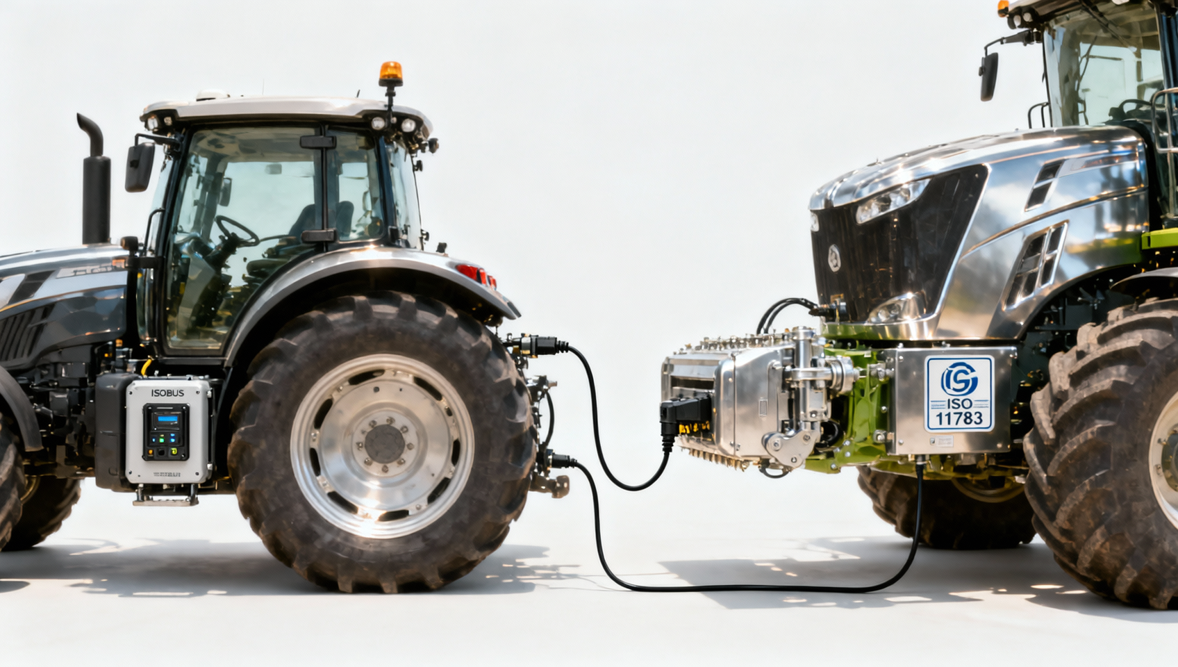 Tractors and harvesters with ISOBUS compatibility — do they truly interoperate without firmware updates?