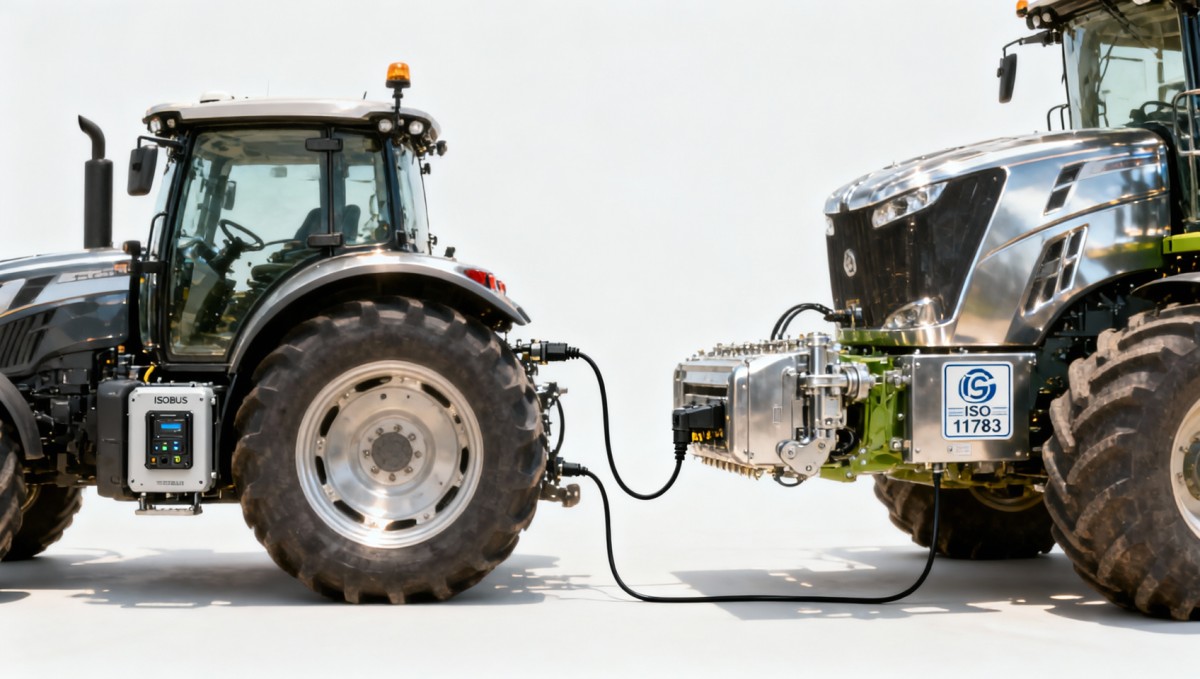 Tractors and harvesters with ISOBUS compatibility — do they truly interoperate without firmware updates?