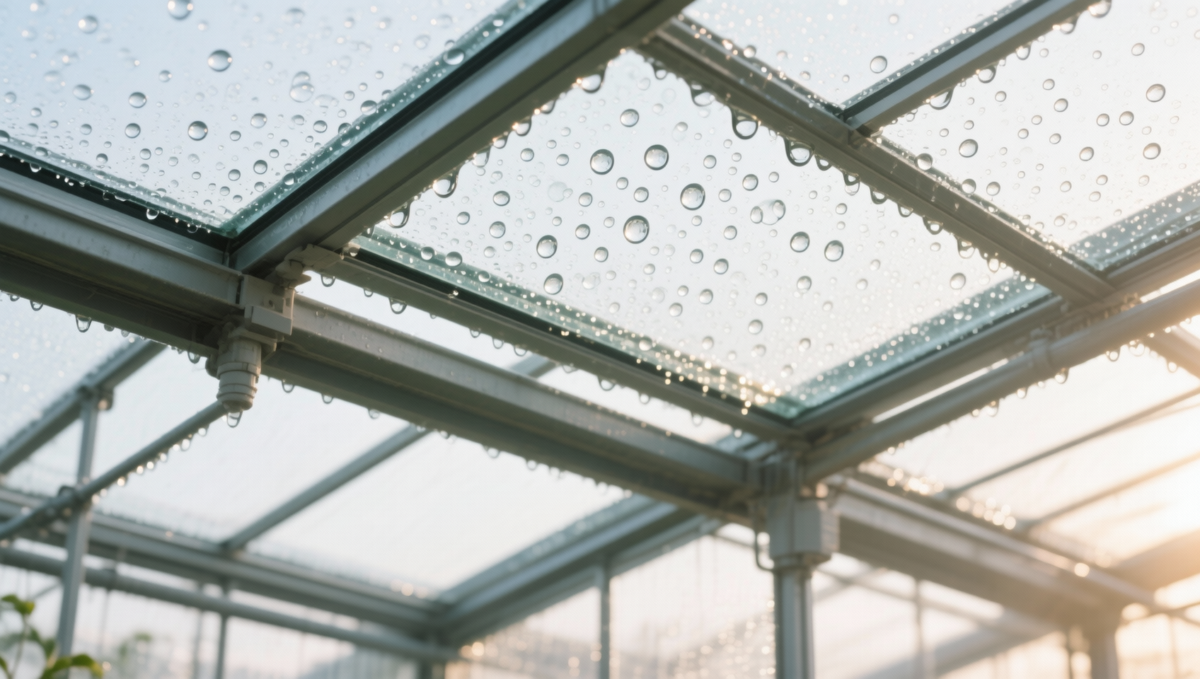 Commercial greenhouses with semi-closed climate control — why humidity spikes still occur at dawn