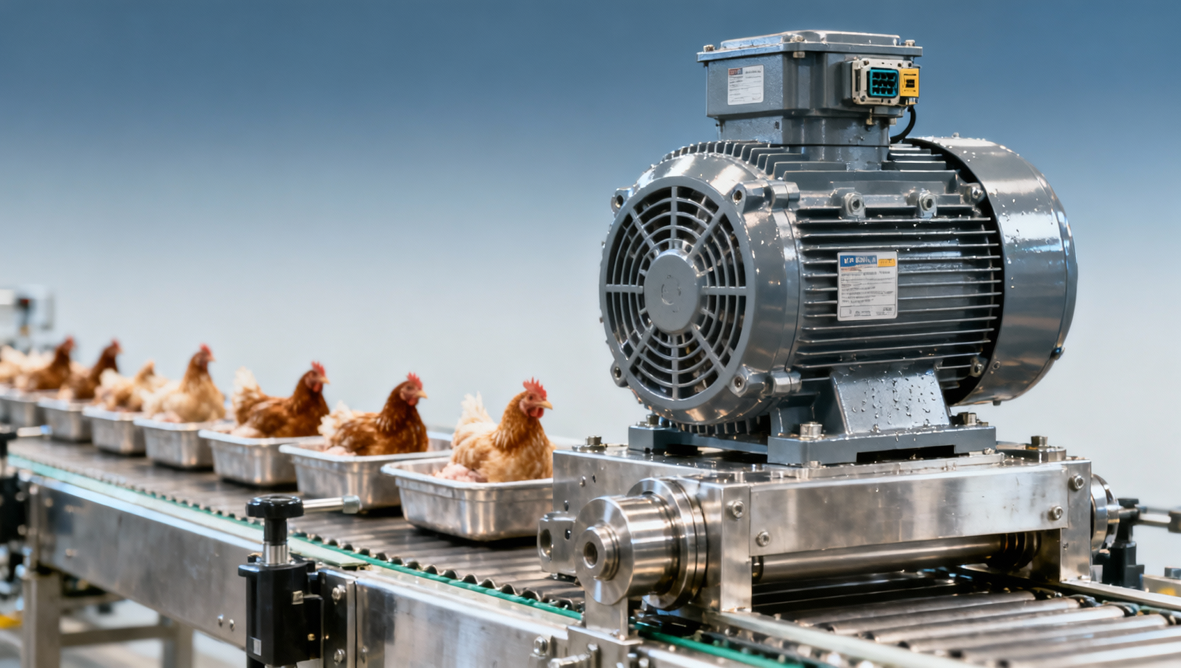 Auto Mobility Trends Are Influencing Electric Motor Design for Poultry Conveyor Systems