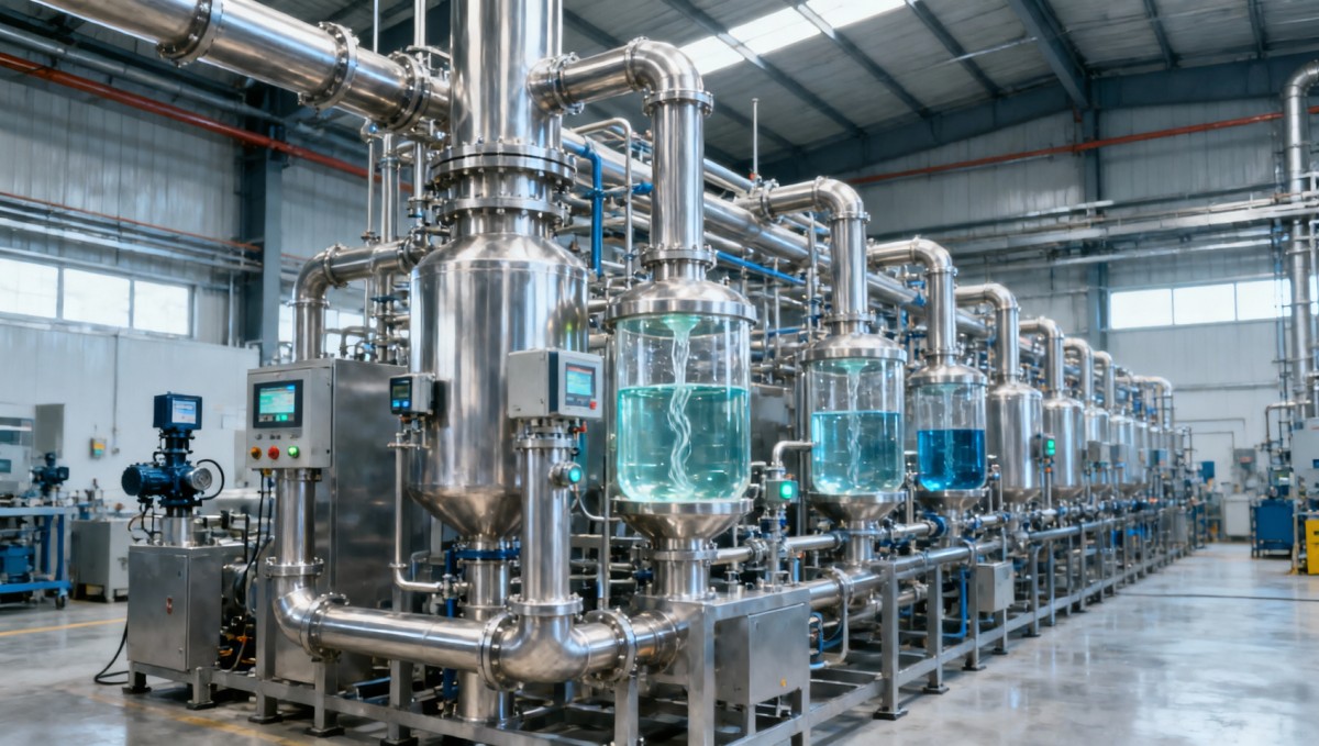 Chemical technology reducing waste in continuous processing Chemical technology reducing waste in continuous processing