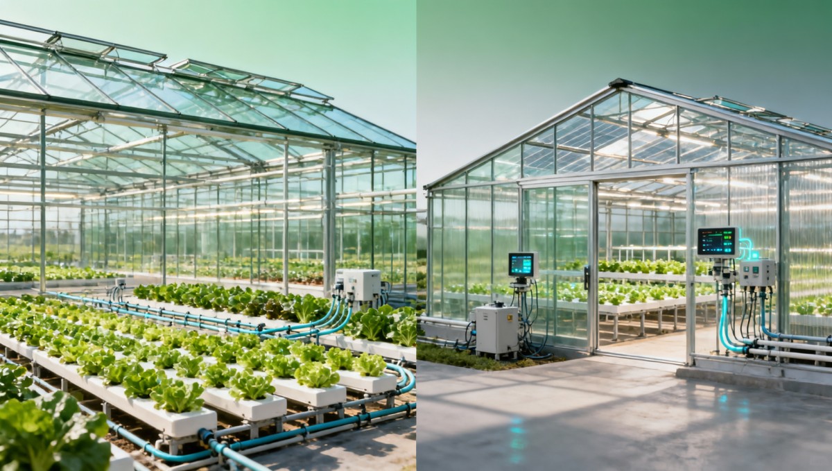 Commercial greenhouses: glass or polycarbonate in practice? Commercial greenhouses: glass or polycarbonate in practice?