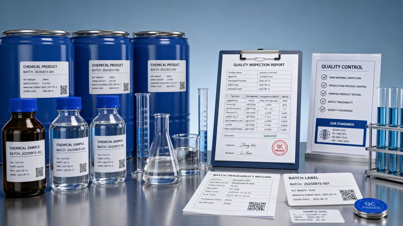What Good Chemical Quality Looks Like Before You Place an Order